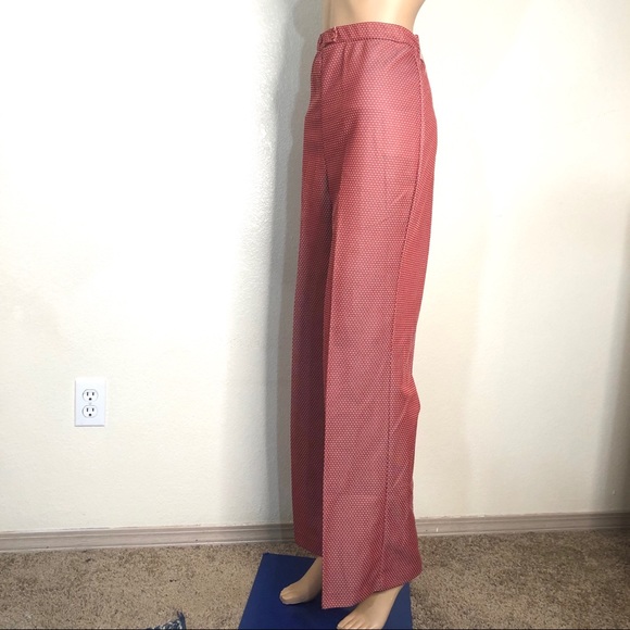 Vintage 70s High Waisted Wide Leg Pants - Picture 3 of 8